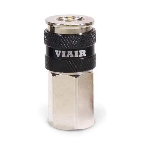 VIAIR - 92866 | VIAIR Automatic Quick Connect Coupler | 1/4" (F), With VIAIR Logo