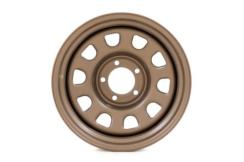 Rough Country - RC51-7873B | Rough Country Steel Wheel Bronze | 17x9 | 5x5 | 3.30 Bore | -12mm