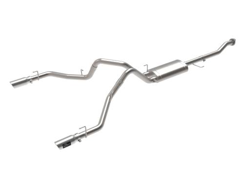 aFe Power - 49-33130-P | AFE Power Vulcan Series 3 IN 304 Stainless Steel Cat-Back Exhaust System w/Polished Tip (2015-2020 F150 Pickup V8-5.0L)
