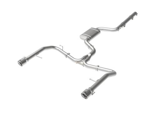 aFe Power - 49-36432-P | AFE Power MACH Force-Xp 3 IN to 2-1/2 IN Stainless Steel Cat-Back Exhaust System Polished (2019-2021 Jetta GLI MKVII L4-2.0L t)
