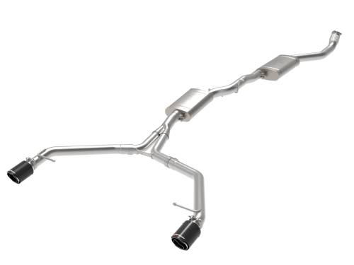 aFe Power - 49-36438-C | AFE Power MACH Force-Xp 3 to 2-1/2 IN Stainless Steel Cat-Back Exhaust w/ Carbon Tip (2013-2016 Allroad L4-2.0L t)