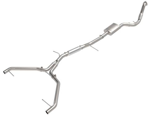aFe Power - 49-36446 | AFE Power MACH Force-Xp 3 IN to 2-1/2 IN Stainless Steel Cat-Back Exhaust System (2020-2024 A4 B9.5 L4-2.0L t)