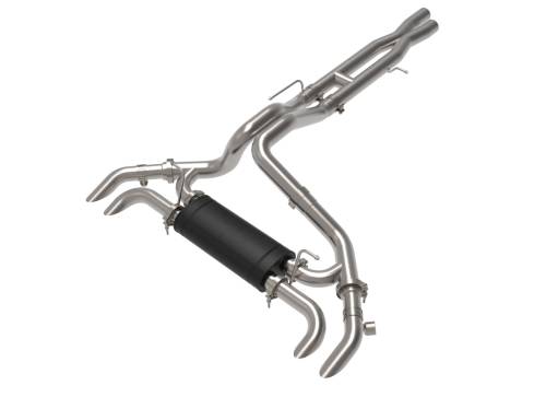 aFe Power - 49-38101 | AFE Power Vulcan Series 2-1/2 IN to 3 IN Stainless Steel Cat-Back Exhaust System (2021-2024 Wrangler 392 JL V8-6.4L)