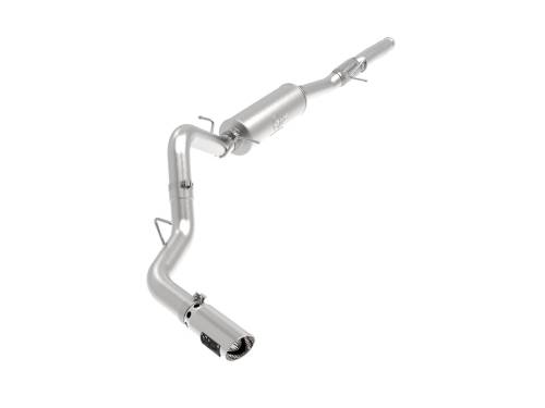 aFe Power - 49-44116-P | AFE Power Apollo GT Series 4 IN 409 Stainless Steel Cat-Back Exhaust System w/ Polish Tip (2014-2018 Silverado, Sierra 2500 HD, 3500 HD V8-6.2L)