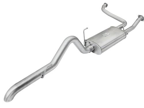 aFe Power - 49-46111 | AFE Power MACH Force-Xp 3 IN 409 Stainless Steel Cat-Back Exhaust System (2005-2015 Xterra V6-4.0L)