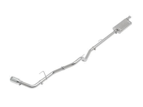 aFe Power - 49-48089-P | AFE Power Apollo GT Series 2-1/2 IN Stainless Steel Cat-Back Exhaust System w/ Polish Tip (2020-2024 Gladiator JT V6-3.6L)