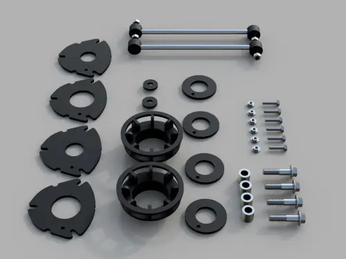 Traxda - 101080 | Traxda 1.5 Inch Front / 1.5 Inch Rear Suspension Lift Kit (2021-2024 Bronco Sport, Maverick)