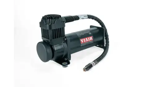 Air Lift Performance - 27768 | Air Lift Performance 24" FLO Tank w/ Viair 444c black Compressor, 1/4" & 3/8" fittings and tank mounting hardware
