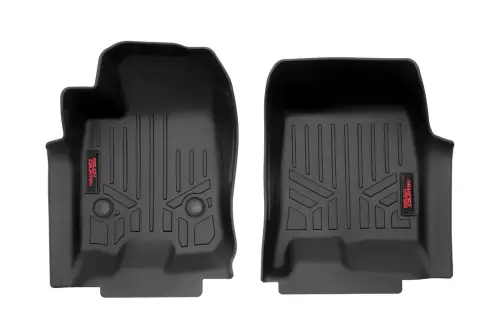 Rough Country - M-2131 | Rough Country Floor Mats For Chevrolet Colorado / GMC Canyon (2023-2025) | Front, Crew Cab
