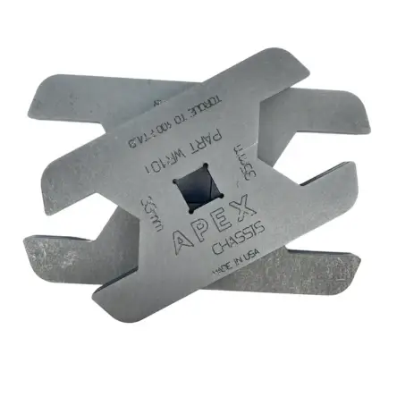 Apex Chassis - KIT501 | Apex Chassis Steering Assembly Jam Nut Wrench Kit For 1 Ton Jeep JK | 33-35MM X1, 34-36mm X1