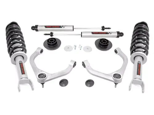 Rough Country - 31471 | Rough Country 3.5 Inch Lift Kit For Ram 1500 2/4WD (2019-2025) | N3 Struts, Rear V2 Monotube Shocks