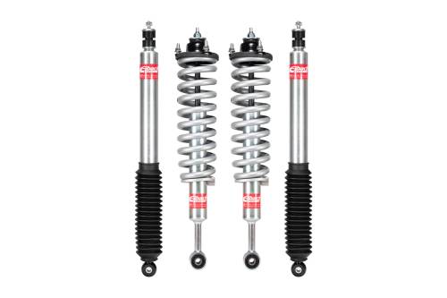 Eibach - E81-82-007-01-22 | Eibach PRO-TRUCK-LIFT Stage 1 Plus (Set of 2 Assembled Front Shocks, Springs, Mounts + 2 Rear Shocks)