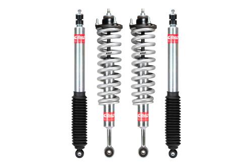 Eibach - E81-82-069-01-22 | Eibach Pro-Truck-Lift Stage 1 Plus (Set of 2 Assembled Front Shocks, Springs, Mounts + 2 Rear Shocks)