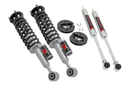 Rough Country - 73041 | Rough Country 2 Inch Lift Kit w/ M1 Struts / M1 Rear Shocks Toyota Land Cruiser 4WD (2024-2025)