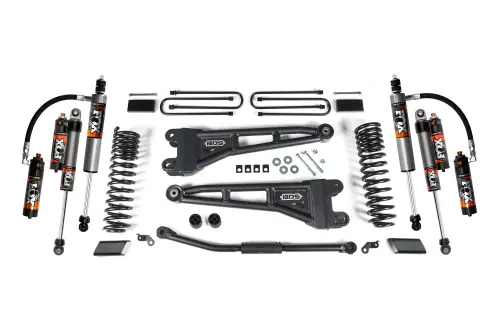 BDS Suspension - BDS1306FPE | BDS Suspension 2.5 Inch Lift Kit With Radius Arm For Ford F-450 Super Duty 4WD (2023-2024) | Rear Fox 2.5 Performance Elite Shocks