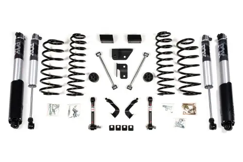 BDS Suspension - BDS1435PS | BDS Suspension 2 Inch Lift Kit For Jeep Wrangler JL 4 Door (2018-2025) | Fox 2.5 Performance Series Shocks