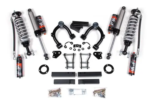 BDS Suspension - BDS1587FPE | BDS Suspension 3.5 Inch Lift Kit For Ford Ranger 4WD (2019-2023) | OE Knuckle Type Cast Aluminum, Rear Shock Fox 2.5 Performance Elite, Fox 2.5 Coil Over