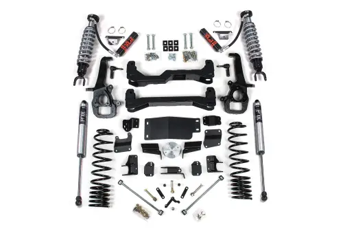 BDS Suspension - BDS1662F | BDS Suspension 6 Inch Lift Kit For Dodge Ram 1500 4WD (2019-2024) | OE Knuckle Large Bore, Fox 2.5 Coil Over