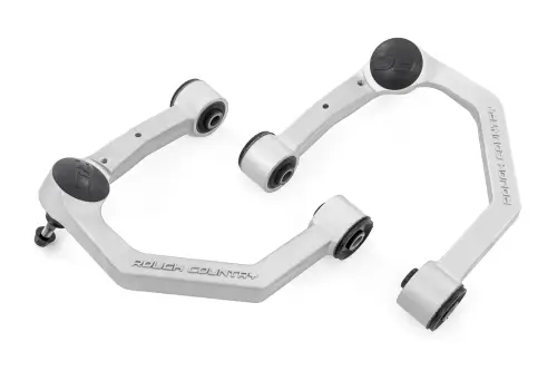 Rough Country - 75601 | Rough Country Forged Upper Control Arms For 3.5 Inch Lifted Toyota Tacoma (2024-2024) | Aluminum Finish