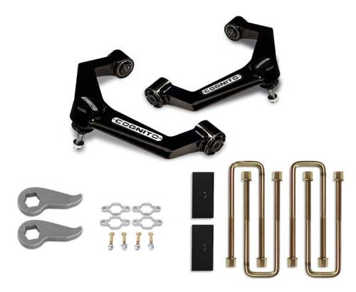Cognito Motorsports - 110-P1307 | Cognito 3 Inch Standard SM Series Leveling Kit For Chevrolet Silverado / GMC Sierra 2500 HD, 3500 HD 2WD/4WD (2020-2025)