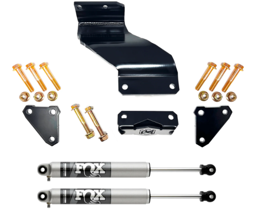 Kryptonite - KRDSS14S | Kryptonite Death Grip Dual Steering Stabilizer Kit With Fox 2.0 Shocks For Ram 2500 / 3500 4WD (2014-2024)