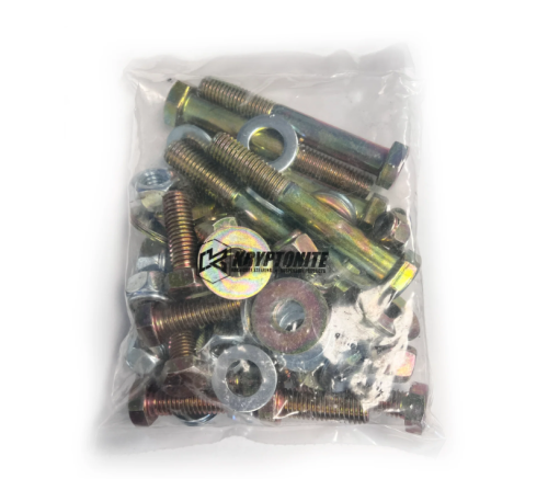 Kryptonite - 12663-01185 | Kryptonite Traction Bar Hardware Kit For Death Grip Full Floating Kits (2001-2010)