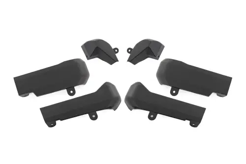 Rough Country - 13005 | Rough Country Mud Flap Delete For GMC Sierra 2500 HD / 3500 HD 2WD/4WD (2020-2025)