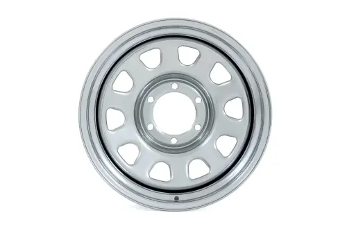 Rough Country - RC51-6883C | Rough Country Steel Wheel Chrome | 16x8 / 6x5.5 / 4.25 Bore / -12