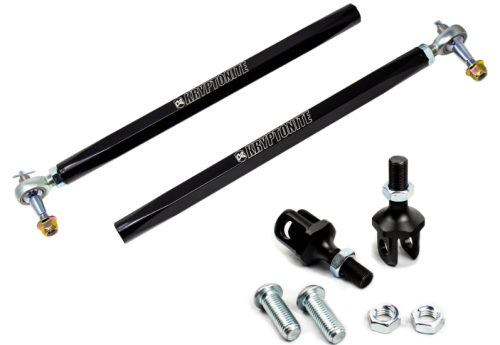Kryptonite - KRTRZ20-ST3  | Kryptonite Death Grip Tie Rods Stage "1" For Polaris RZR Pro XP (2020-2023) | Shock Therapy - Clevis Inner