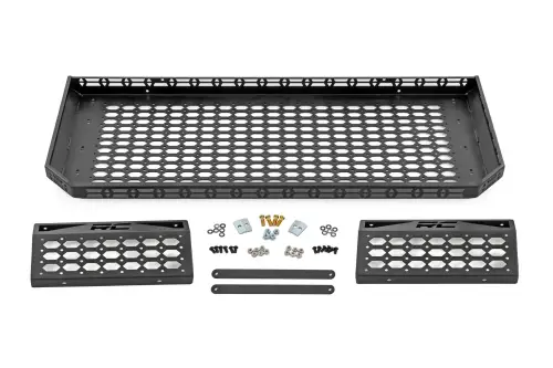 Rough Country - 93197 | Rough Country Bed Rack Spare Tire Mount For Polaris Xpedition XP (2024-2024)