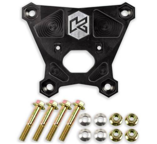 Kryptonite - KRZRRP3S | Kryptonite Death Grip Rear Radius Plate For Polaris RZR XP Turbo S (2018-2021) | Plate Kit Only, No Hook