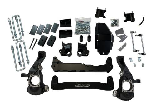 McGaughys Suspension Parts - 52454 | McGaughys 4? Lift Kit, 2024-2025 GM Truck 2500 AT4X, ZR2 with Multimatic DSSV Shocks