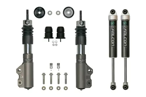 Van Compass - 7086-H-RS | Van Compass Stage 1 System with Struts (2007-2025 Sprinter 3500 2WD | No Factory Lift Block | Over 8500 LBS)
