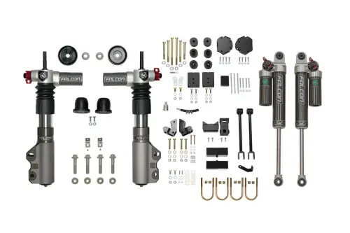 Van Compass - 7175-MH-RS | Van Compass Stage 5 System 2 Inch Lift with Struts (2007-2018 Sprinter 2500 2WD | Over 8500 LBS)