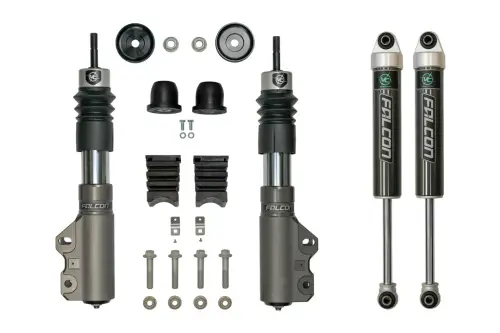 Van Compass - 7196-H-RS | Van Compass Stage 3 System with Struts (2007-2025 Sprinter 3500 2WD | With Factory Lift Block | Over 8900 LBS)