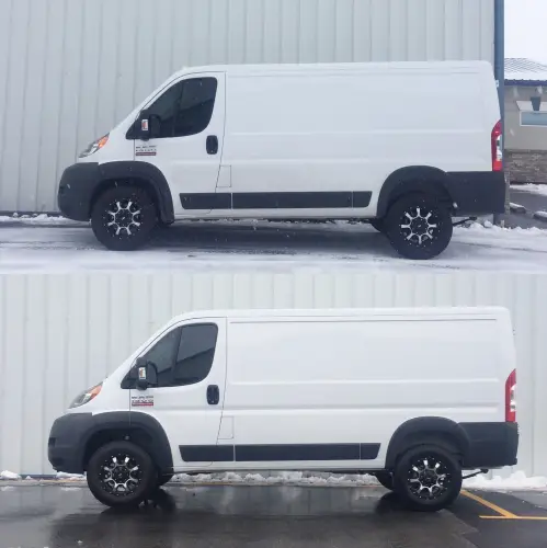 Van Compass - 3026 | Van Compass Rear 1.5 Inch Lift Kit (2013-2025 Ram Promaster FWD)