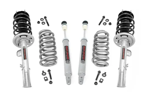 Rough Country - 400031 | Rough Country 2 Inch Lift Strut Kit For Ford Explorer 4WD | N3 Loaded Struts
