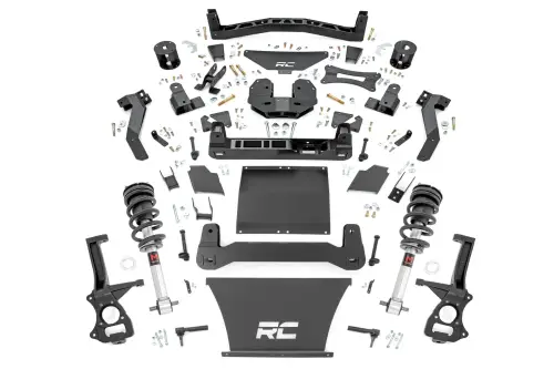 Rough Country - 11140 | Rough Country 6 Inch Lift Kit Chevrolet Tahoe/GMC Yukon 4WD | M1 Monotube Struts