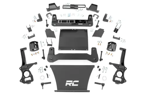 Rough Country - 110700 | Rough Country 4 Inch Lift Kit For GMC Sierra 1500 AT4X 4WD