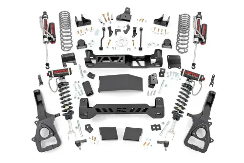 Rough Country - 88350 | Rough Country 6 Inch Lift Kit Ram 1500 4WD | Vertex Coilovers With Coilovers Shocks