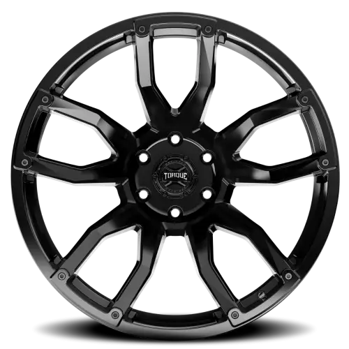 Rough Country - TW403C-20903604-12 | Rough Country Torque Impact Wheel | Satin Black / 20x9 / 6x135 / -12mm