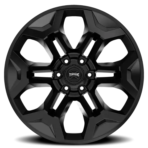 Rough Country - TW407C-20903604-12 | Rough Country Torque Prime Wheel | Satin Black / 20x9 / 6x135 / -12mm