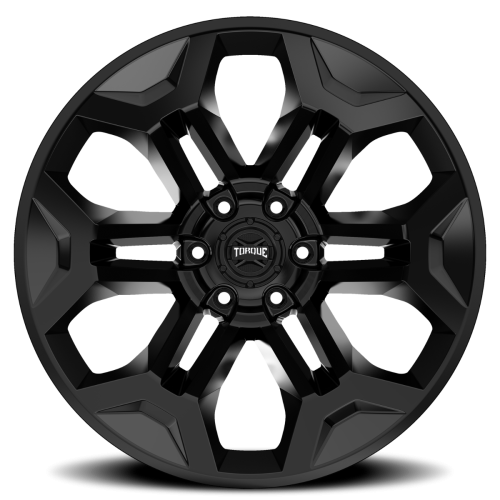 Rough Country - TW407C-20908404-12 | Rough Country Torque Prime Wheel | Satin Black / 20x9 / 6x5.5 / -12mm