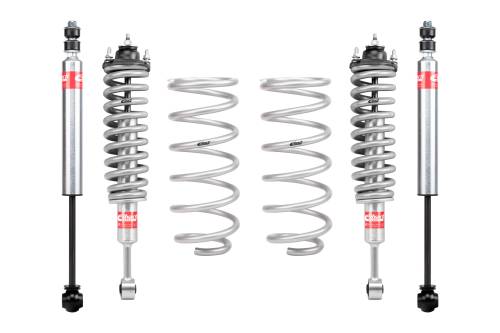 Eibach - E81-59-006-01-22 | Eibach PRO-TRUCK-LIFT Stage 1 Plus (Set of 2 Assembled Front Shocks, Springs, Mounts + 2 Springs + 2 Rear Shocks)