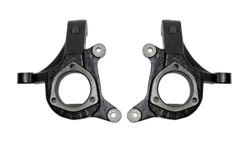 MaxTrac Suspension - 700930 | MaxTrac Suspension 3 Inch Lift Spindles For Chevrolet Silverado 1500 / GMC Sierra 1500