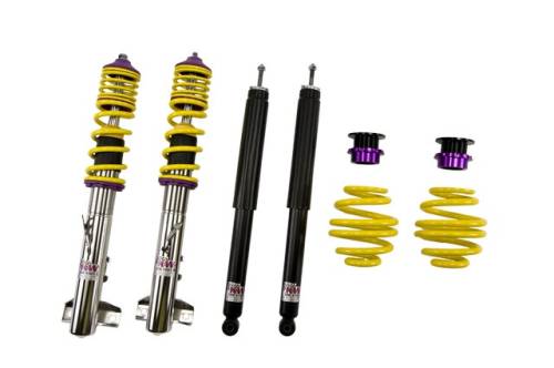 KW Suspension - 10220016 | KW V1 Height Adjustable Coilover Kit with Pre-Set Damping