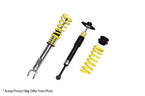 KW Suspension - 10220073 | KW V1 Height Adjustable Coilover Kit with Pre-Set Damping
