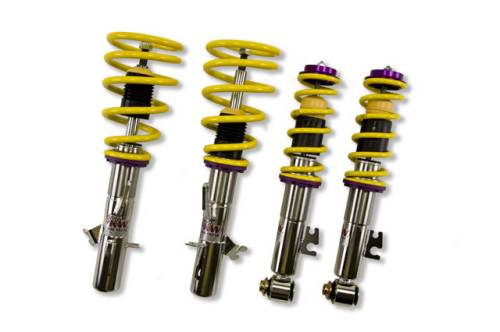 KW Suspension - 10220075 | KW V1 Height Adjustable Coilover Kit with Pre-Set Damping