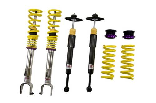 KW Suspension - 10227018 | KW V1 Height Adjustable Coilover Kit with Pre-Set Damping