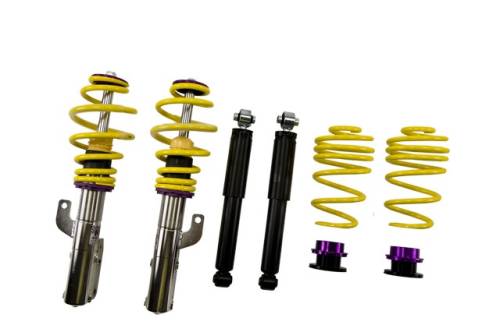 KW Suspension - 10262001 | KW V1 Height Adjustable Coilover Kit with Pre-Set Damping